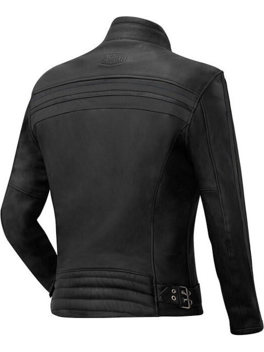 Gasoline Enfield Leather Riding Jacket 4 Seasons Gasoline Enfield Leather Riding Jacket 4 Seasons