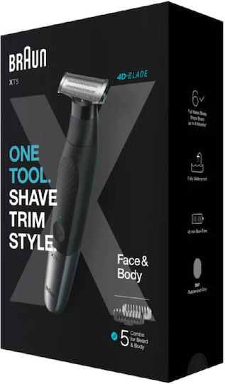 Braun XT5100 Περιστρεφόμενη Ξυριστική Μηχανή Προσώπου Επαναφορτιζόμενη