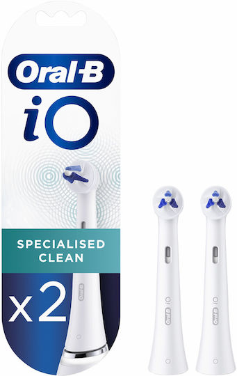 Oral-B iO Specialised Clean Electric Toothbrush Replacement Heads 123666 2pcs
