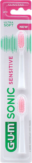 GUM Sonic Senistive 4111 Rezerve capete periuta dinti electrica 2 buc