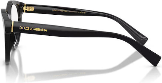 Ochelari cu Ramă Completă Dolce & Gabbana Dg3421 501 Ramă din Plastic