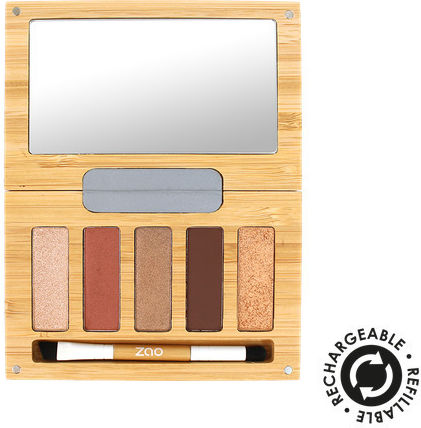 Zao Organic Makeup Rectangle Matte Shadow Refill Σκιά Ματιών σε Στερεή Μορφή με Μπεζ Χρώμα 1.3gr