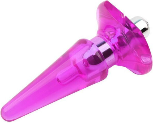 Chisa Novelties Nicole's Vibra Plug Анална тапа с вибрация Розова 12.5см