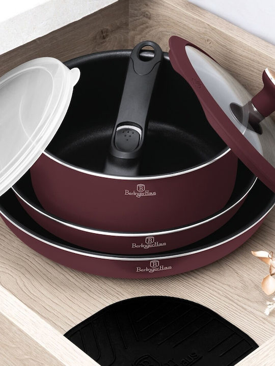 Berlinger Haus Leonardo Nordic Collection Cookware Set of Aluminum with Non-stick Coating 13pcs