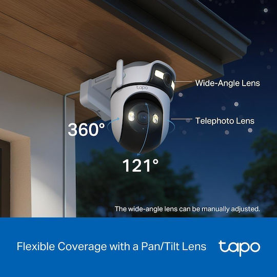 TP-LINK Tapo C545D IP Surveillance Camera Wi-Fi Full HD+ 3MP Waterproof with Two-Way Communication