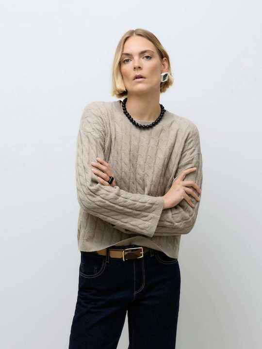 Vero Moda Aware Πουλόβερ Μπεζ