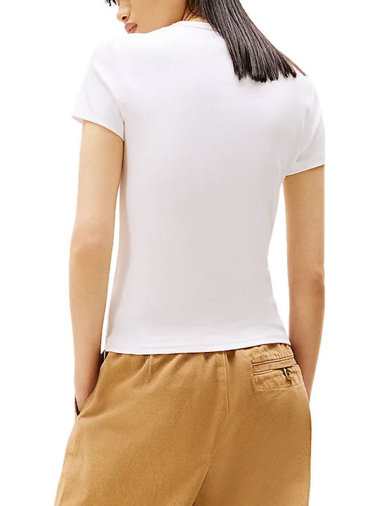 Tommy Hilfiger Essential Тениска Бяла