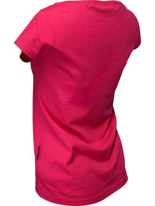 Women's Athletic T-shirt Fuchsia