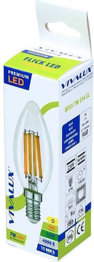 Vivalux LED Bulb 7W for Socket E14 Natural White 960lm