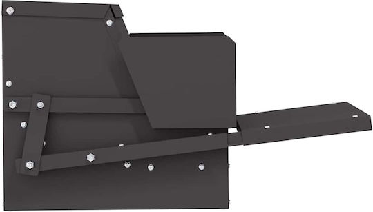 Vidaxl Chicken Feeder Pedal Black 50 x 40 x 29 cm