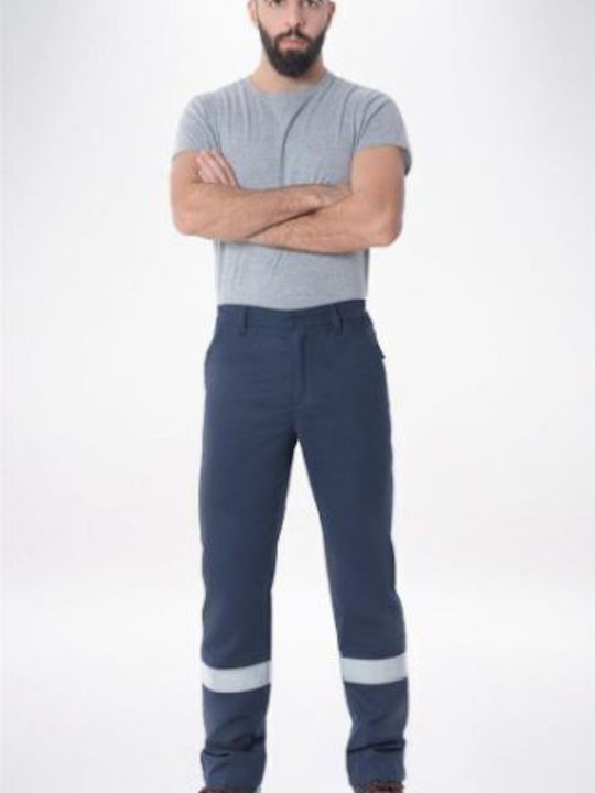 Axon Παντελόνι Εργασίας Navy Μπλε