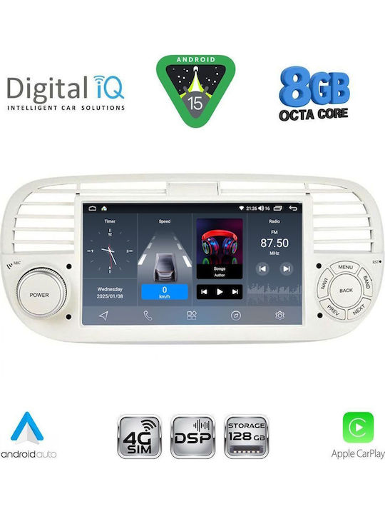 Digital IQ Автомобилна Аудио Система (Блутут/USB/WiFi/GPS/Apple-Carplay/Android-Auto)