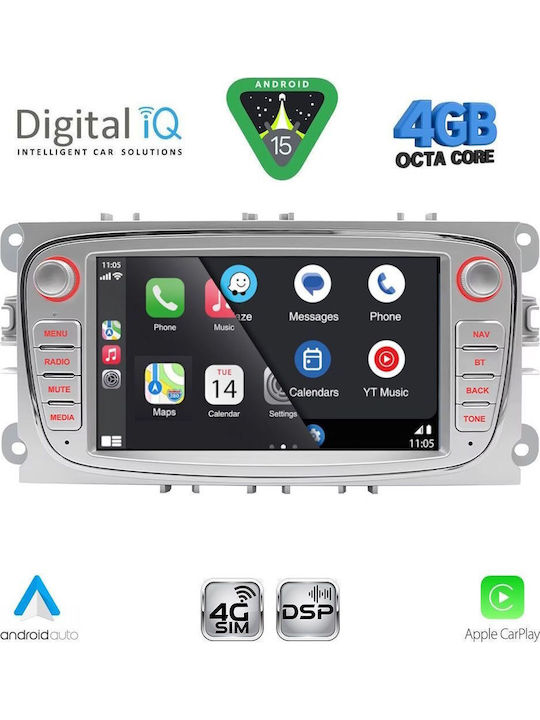 Digital IQ Car Audio System for Ford C-Max 2007-2011 with Touch Screen 7" Digital IQ BLG 403S_CPA