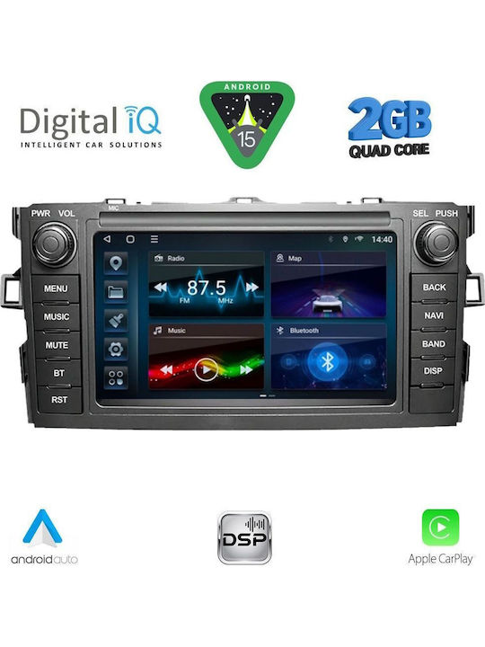 Digital IQ Car Audio System for Toyota Auris 2007-2012 with Touch Screen 7" Digital IQ BLF 328 CPA