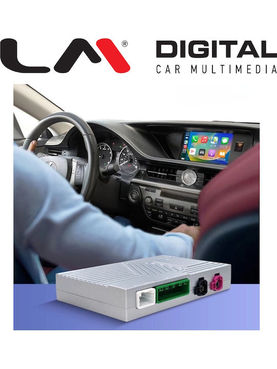 LM Digital Auto-Audiosystem Für Lexus ES UX NX RX Bluetooth USB Eingebautes Wi-Fi GPS Apple CarPlay Android Auto