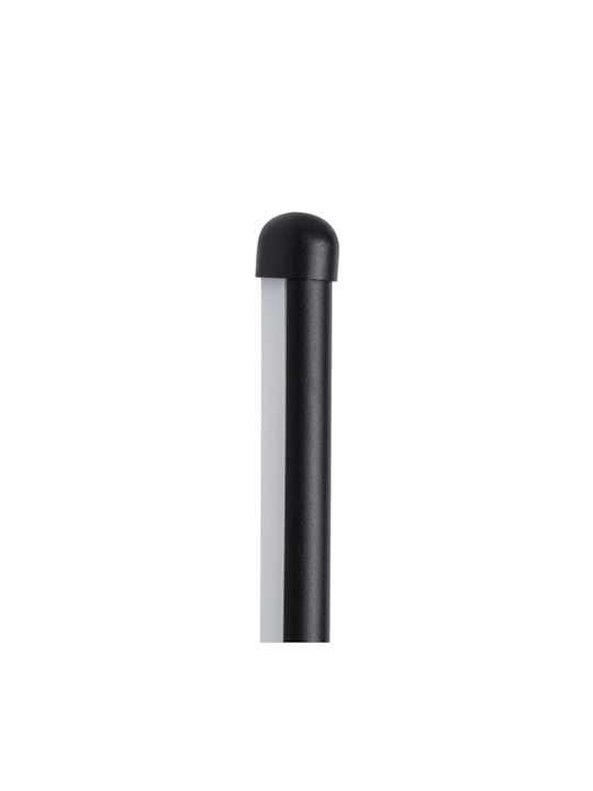 VenCore Modern Lamp Wall with Integrated LED and Adjustable White Light Black