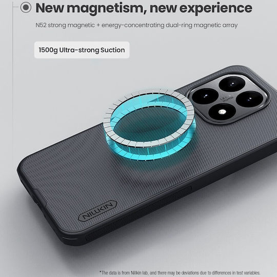 Nillkin Super Frosted Back Cover Plastic / Silicone Black (Xiaomi 15T)