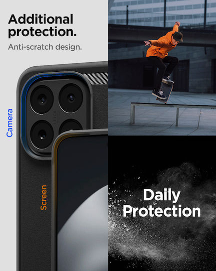 Spigen Rugged Armor Back Cover Silicon 2mm Negru (Xiaomi 15T)