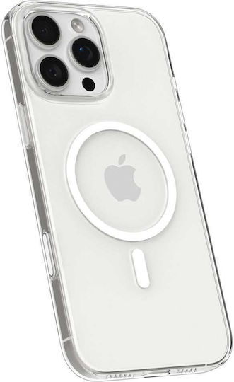 Spigen Thin Fit T Back Cover Plastic / Silicone 1.55mm Clear White (iPhone 16 Pro)