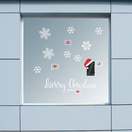 Christmas Display Merry Christmas On Line 130x70cm