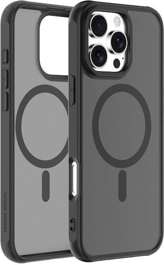 Mobile Origin Задна корица Силикон 1.5мм Черен (iPhone 16 Pro Max)