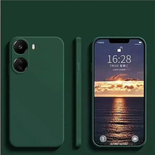 Umschlag Rückseite Silikon Grün Tpu 2mm Xiaomi Poco F7
