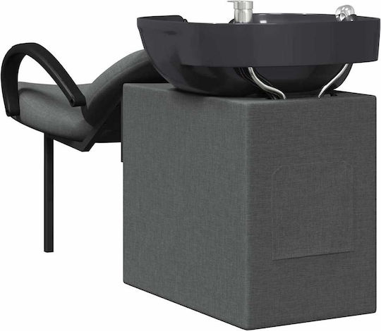 vidaXL Καρέκλα Schönheit Gray mit verstellbarer Höhe