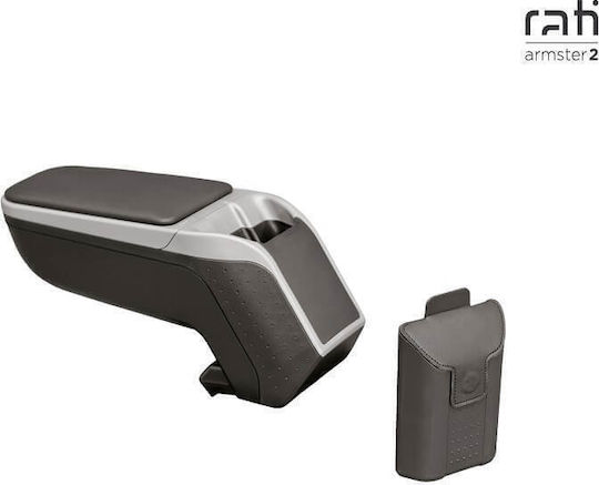 Rati Armster Car PU Armrest Universal Ford Focus Silver