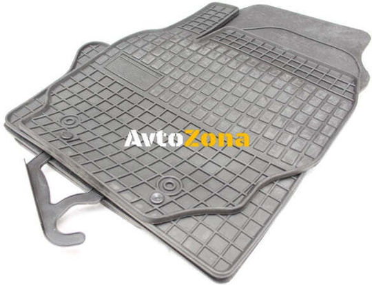 Sahler 3D гумени стелки тип тава Volvo S60 S80 V70 XC70 2000-2007 черни 4 броя