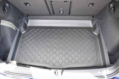 Aristar Trunk Mat Tray Type for Kia Mini Volkswagen Golf Subaru Mini 2019 Black