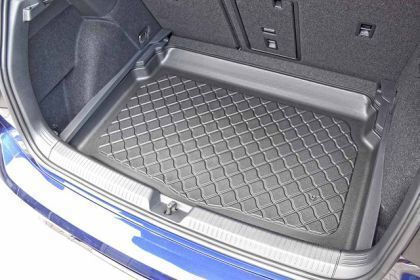 Aristar Trunk Mat Tray Type for Kia Mini Volkswagen Golf Subaru Mini 2019 Black