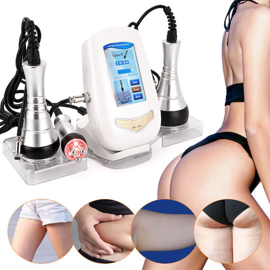 Professional 3 In 1 Cosmetic Device 40khz Cavitation Multipolar Rf Lw-101