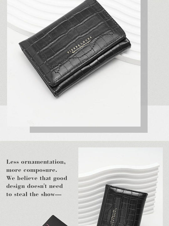 Small Fabric Women's Wallet Classic Black