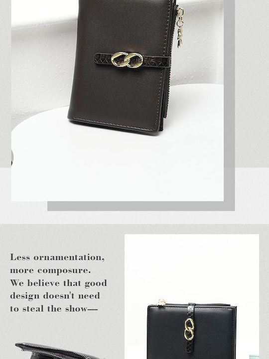 Small Fabric Women's Wallet Classic Black