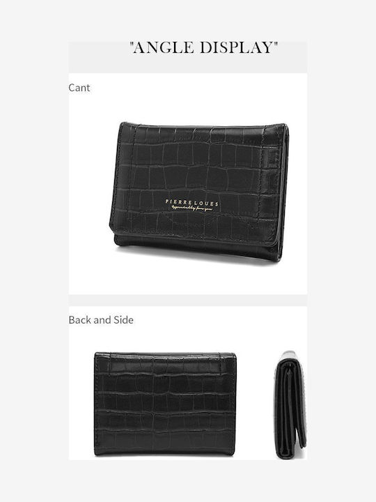 Small Fabric Women's Wallet Classic Black