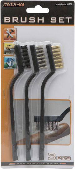 Set De Perii Metalice Handy 3 Bucăți