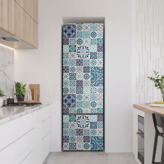 Magnetic Refrigerator Cover Decorative Mosaic Pattern Tiles 60x190 Cm Magnetic Refrigerator Cover Decorative Mosaic Pattern Tiles 60x190 Cm