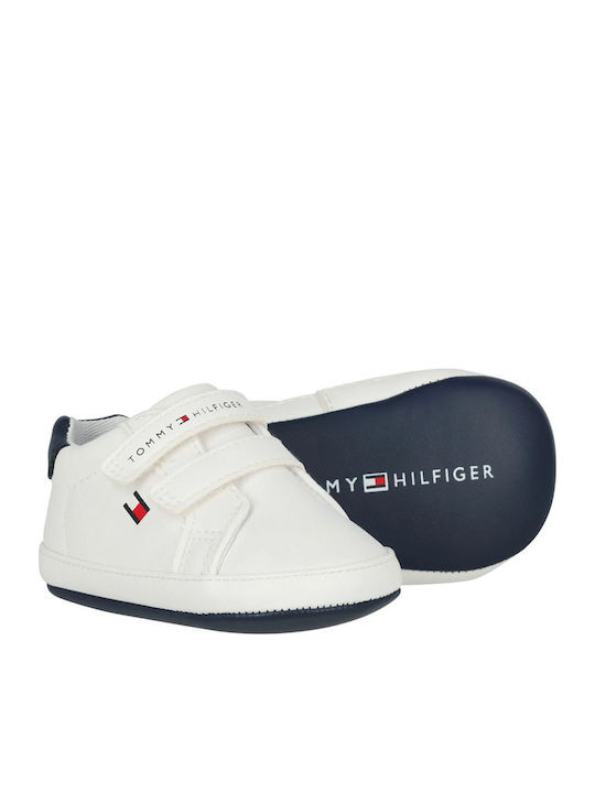 Tommy Hilfiger Adidași pentru bebeluși Albe