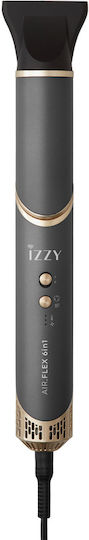 Izzy Multistyler Airflex 6 in 1 Ηλεκτρική Βούρτσα με Αέρα για Ίσιωμα και Μπούκλες 1500W