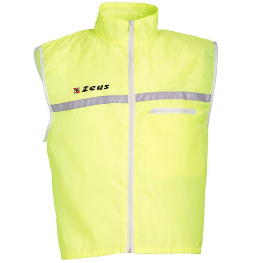 Zeus Trainingslätzchen Für Männer Fluoreszierende Laufweste Regenjacke Smanicato