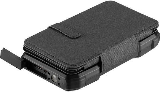 Sandberg 5-Panel Solar Power Bank 10000mAh with USB-A Port and USB-C Port Black
