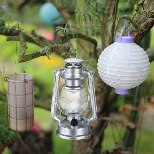 Led Indoor Outdoor Lighting Lamp Gray Relaxdays