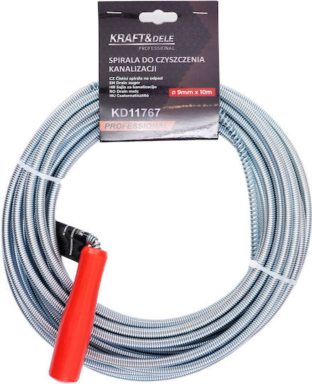 Șarpe de Curățare a Drenajului 9 Mm X 10 M Kraft&dele Kd11767
