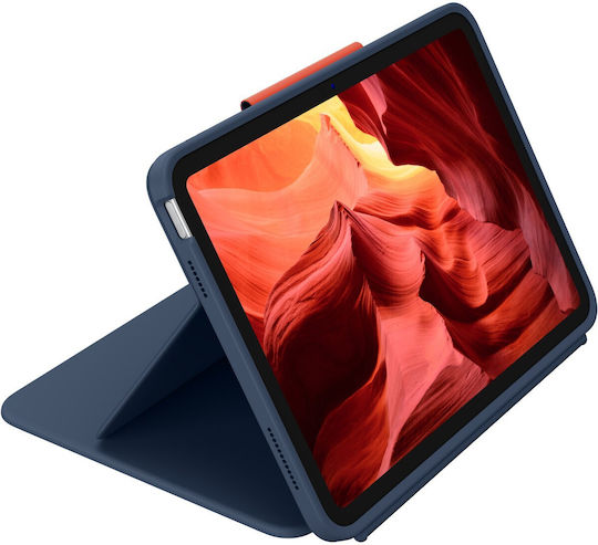 Logitech Rugged Combo 4 Flip Cover Rezistentă Albastru (iPad a 10-a generație) 920-011191