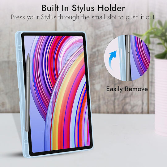 Techsuit Flex Klappdeckel Rosa (Xiaomi Redmi Pad 2 Pro)