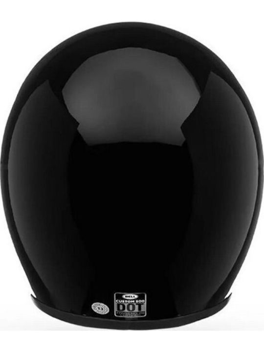 Bell Custom 500 Black Motorcycle Helmet Jet ECE 22.06 982gr