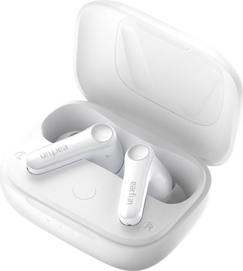 Earfun Air Pro 4 In-ear Bluetooth Handsfree Earphones with Sweat Resistance and Charging Case White