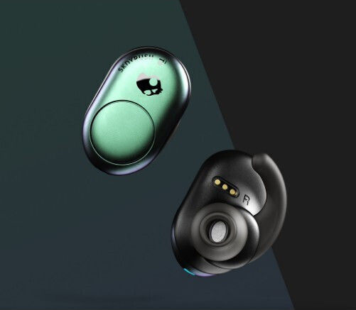 Skullcandy Push In-ear Bluetooth Handsfree Earphones with Charging Case Tropical