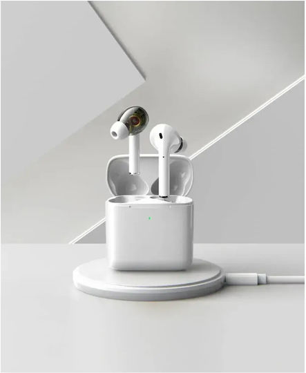 Nubi S10 In-ear Bluetooth Handsfree Earphones with Sweat Resistance and Charging Case White