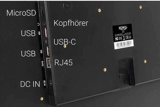 Xoro MegaPAD 2404 V7 24" Tablet (4GB/64GB) Μαύρο